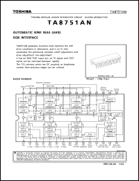 Click here to download TA8751AN Datasheet