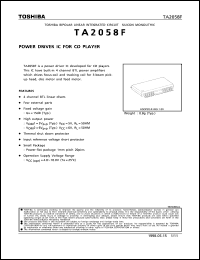 Click here to download TA2058F Datasheet