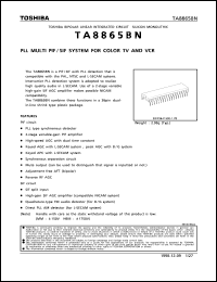 Click here to download TA8865BN Datasheet