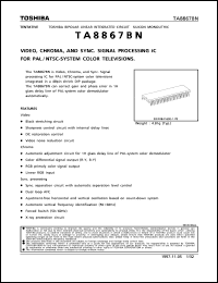 Click here to download TA8867BN Datasheet