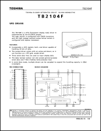 Click here to download TB2104F Datasheet