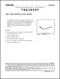 Click here to download TB62600F Datasheet