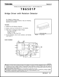 Click here to download TB6501P Datasheet