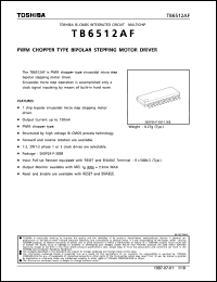 Click here to download TB6512AF Datasheet