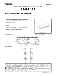 Click here to download TA8461F Datasheet