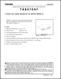 Click here to download TA8470AF Datasheet