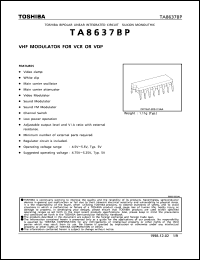 Click here to download TA8637BP Datasheet