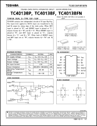 Click here to download TC4013BP Datasheet