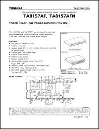 Click here to download TA8157AFN Datasheet