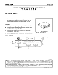 Click here to download TA8158F Datasheet