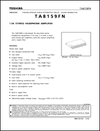 Click here to download TA8159FN Datasheet
