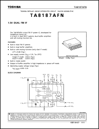 Click here to download TA8187AFN Datasheet
