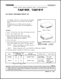 Click here to download TA8190F Datasheet