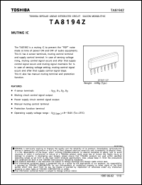 Click here to download TA8194Z Datasheet