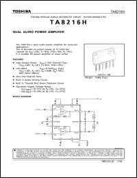 Click here to download TA8216H Datasheet