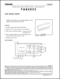 Click here to download TA8405S Datasheet