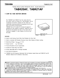 Click here to download TA8421AF Datasheet