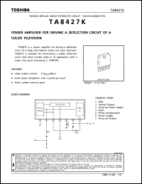 Click here to download TA8427 Datasheet