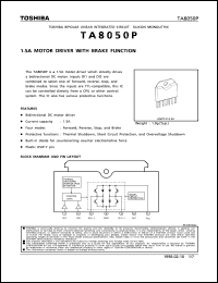 Click here to download TA8050P Datasheet