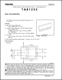 Click here to download TA8125S Datasheet