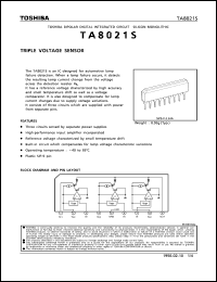 Click here to download TA8021S Datasheet