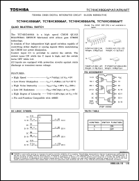 Click here to download TC74HC4066AFN Datasheet
