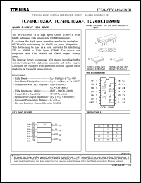 Click here to download TC74HCT02 Datasheet