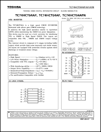 Click here to download TC74HCT04 Datasheet