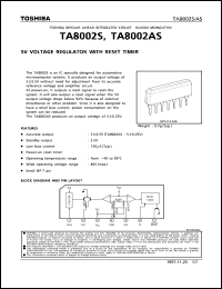 Click here to download TA8002S Datasheet