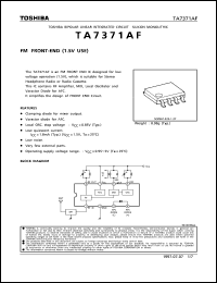 Click here to download TA7371AF Datasheet