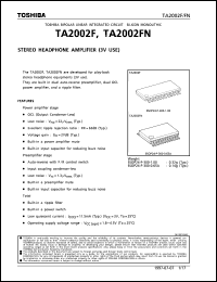 Click here to download TA2002FN Datasheet