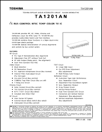Click here to download TA1201AN Datasheet