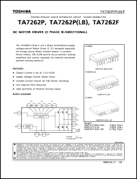 Click here to download TA7262F Datasheet