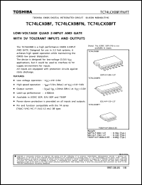 Click here to download TC74LCX08 Datasheet