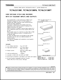 Click here to download TC74LCX138FN Datasheet