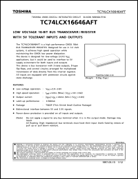 Click here to download TC74LCX16646 Datasheet