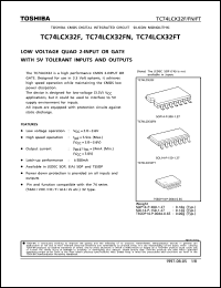 Click here to download TC74LCX32 Datasheet