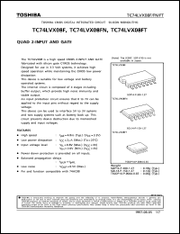Click here to download TC74LVX08 Datasheet