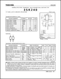 Click here to download 3SK240 Datasheet