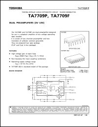 Click here to download TA7709F Datasheet