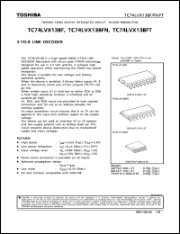 Click here to download TC74LVX138 Datasheet