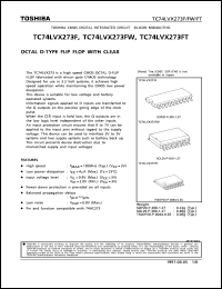 Click here to download TC74LVX273 Datasheet