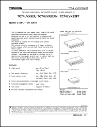 Click here to download TC74LVX32 Datasheet