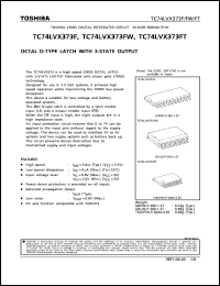 Click here to download TC74LVX373FW Datasheet
