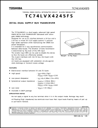 Click here to download TC74LVX4245FS Datasheet