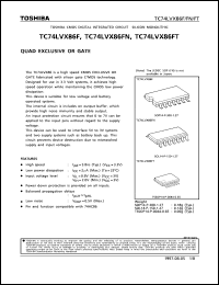 Click here to download TC74LVX86 Datasheet