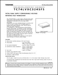 Click here to download TC74LVXC3245 Datasheet