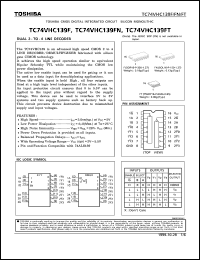Click here to download TC74VHC139FT Datasheet