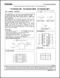 Click here to download TC74VHC14 Datasheet