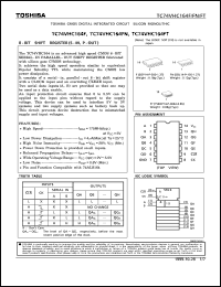 Click here to download TC74VHC164FT Datasheet